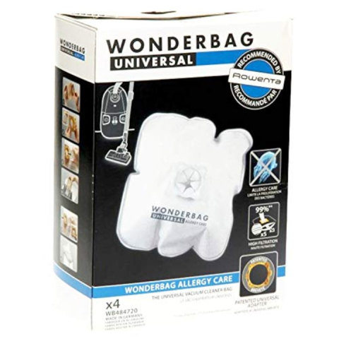 Accesorii Piese Aspiratoare - Set 4 saci aspirator Wonderbag Allergy Care WB484740 Rowenta