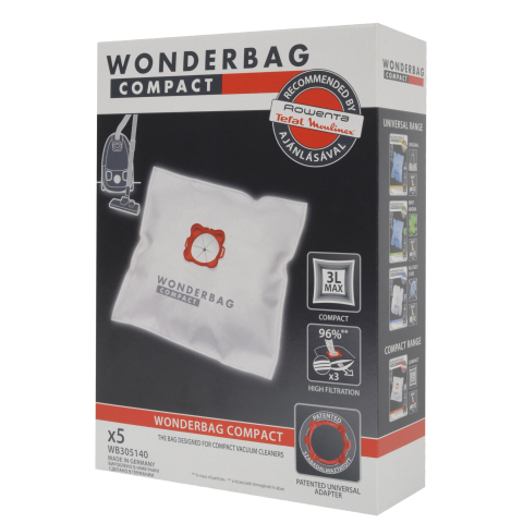Accesorii Piese Aspiratoare - Set 5 saci aspirator Wonderbag Compact WB305140 Rowenta