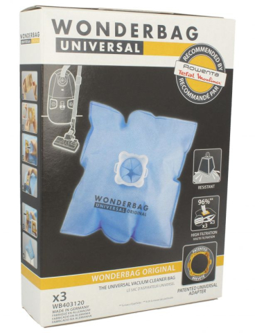 Set 3 saci aspirator Wonderbag Original WB403120 Rowenta [4]