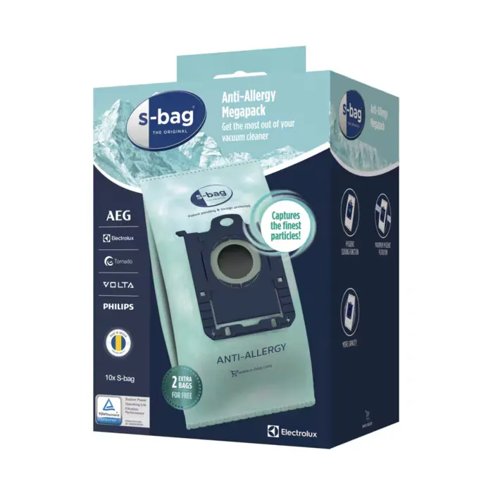 Accesorii Piese Aspiratoare - saci-aspirator-electrolux-e206sm-s-bag-anti-allergy-megapack-12buc