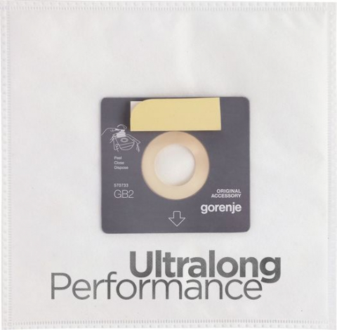 Set 4 saci microfiltru Gorenje GB2MBUP Ultra Long Performance + filtru burete [2]