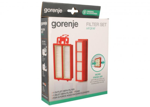 Accesorii si Piese Electrocasnice - Set 2 filtre HEPA aspirator Gorenje G-Force Aqua VCEB01GAWWF 731228