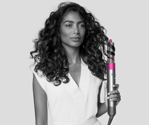 Set 2 ondulatoare Airwrap 40mm original Dyson Black/Purple pentru Dyson Airwrap HS01 [1]