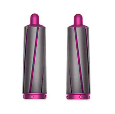 Accesorii Piese Aparate Cosmetice - Set 2 ondulatoare Airwrap 40mm original Dyson Iron/Fuchsia pentru Dyson Airwrap HS01