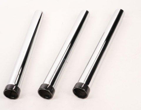 Accesorii Piese Aspiratoare - Set 3 tuburi Bosch 2608000575 din otel cromat pentru GAS 35 si 50