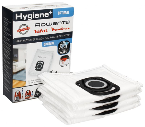 Accesorii Piese Aspiratoare - Set 4 saci aspirator Rowenta Hygiene+ ZR200540