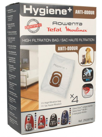 Accesorii Piese Aspiratoare - Set 4 saci textil Rowenta Hygiene+ Animal Care ZR200740