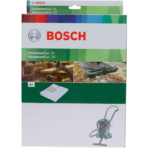 Accesorii si Piese Electrocasnice - Set 4 saci vlies Bosch 2609256F66 pentru UniversalVac 15 Bosch