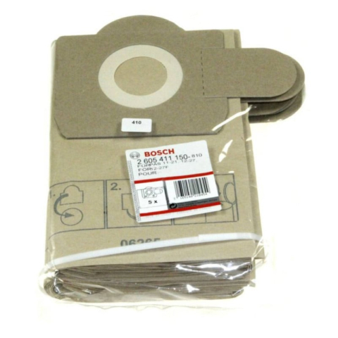 Accesorii si Piese Electrocasnice - Set 5 saci hartie Bosch 2605411150 pentru aspirator PAS 12-27