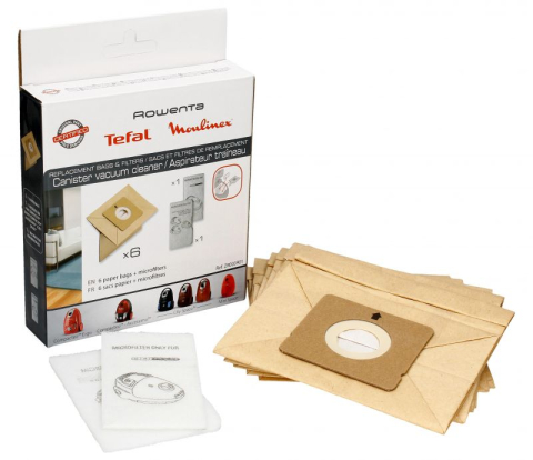 Accesorii Piese Aspiratoare - Set 6 saci hartie si 2 microfiltre ZR003901 aspirator Rowenta City Space
