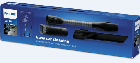Accesorii Piese Aspiratoare - Set accesorii auto Philips FC8093/01 furtun perie si duza lunga