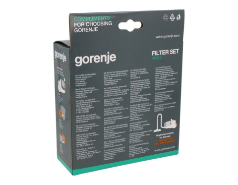 Set filtre aspirator Gorenje container HEPA burete evacuare 743142 [3]