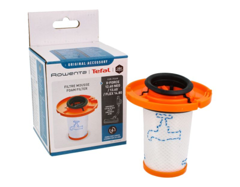 Accesorii Piese Aspiratoare - Set filtre Rowenta ZR009014 pentru aspirator vertical X-Force Flex 13.60