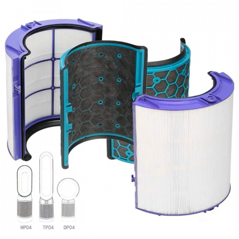 Set Filtru Hepa si Filtru de Carbon Activ, compatibil cu purificatorul de aer Dyson Pure Cool modelele HP04 TP04 DP04 TP05 HP05. cod 969048-03, 969048-01, 969048-03, 969048-05 [3]
