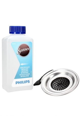 Accesorii Piese Espressoare Cafetiere - Set intretinere Philips SENSEO decalcifiant si suport pastile CA6522/01