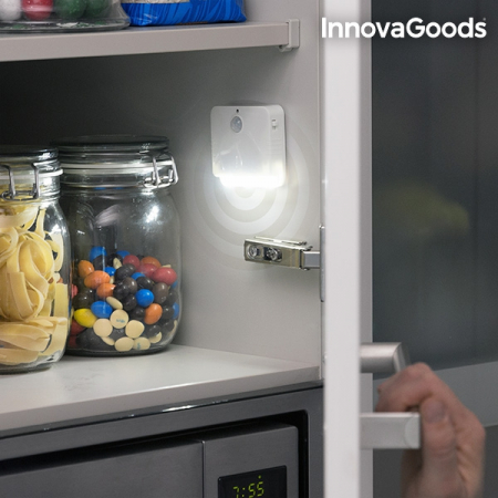 Set lampa LED cu senzor de miscare ( pachet de 2 ) InnovaGoods [3]