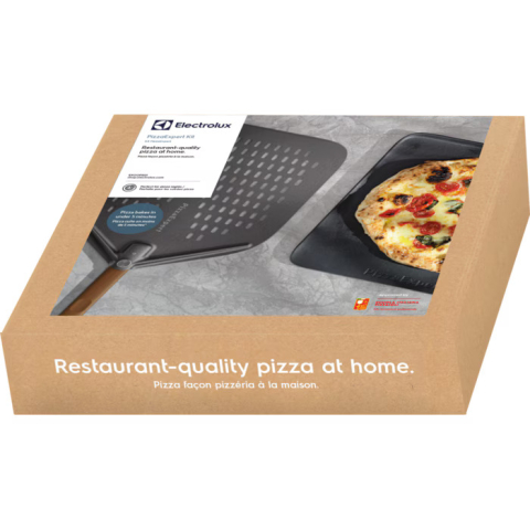 Set pentru pizza Electrolux PizzaExpert, placa din fonta, paleta perforata, 2 piese [4]