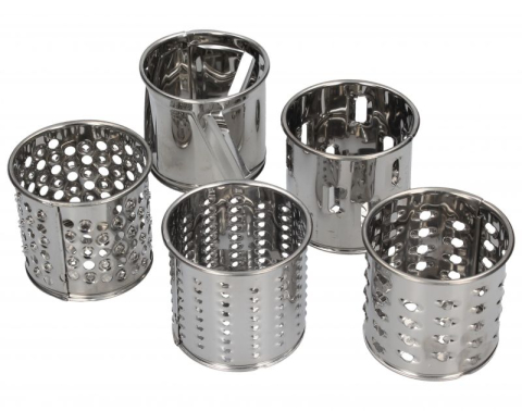 Set razatoare-feliere XF990101 cu 5 tamburi pentru masina de tocat Moulinex [2]