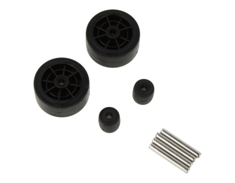 Accesorii si Piese Electrocasnice - Set roti Bosch 12027822 cu axuri pentru peria de aspirator vertical