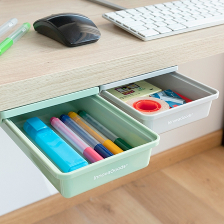 Home & Deco - Set sertare pentu birou Underalk Innovagoods, 2 bucati