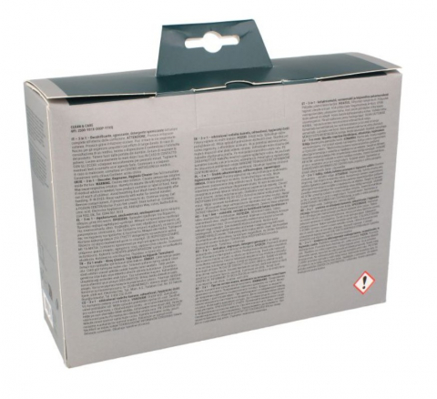 Solutie Electrolux 3in1 Clean and Care pentru masinile de spalat rufe si masinile de spalat vase. 12 x 50g [1]