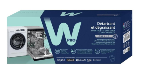 Solutie curatare si detartrare WPRO masini spalat rufe si vase 12x50g [0]