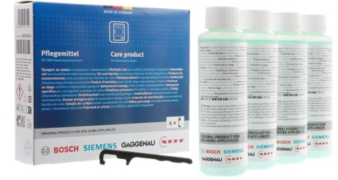 Accesorii Piese Masini Spalat Rufe si Uscatoare - Solutie ingrijire uscator pompa de caldura Bosch Siemens 00312474