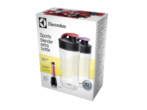 Recipiente Sport Blender Electrolux SBEB2, Set 2 x 300 ml, Tritan BPA Free, Portabile, Compatibil Masina de Spalat Vase [1]