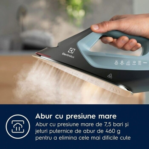 Statie de calcat cu abur Electrolux E8ST2-8OG Renew 800, 7.5 bari, verde ocean [6]