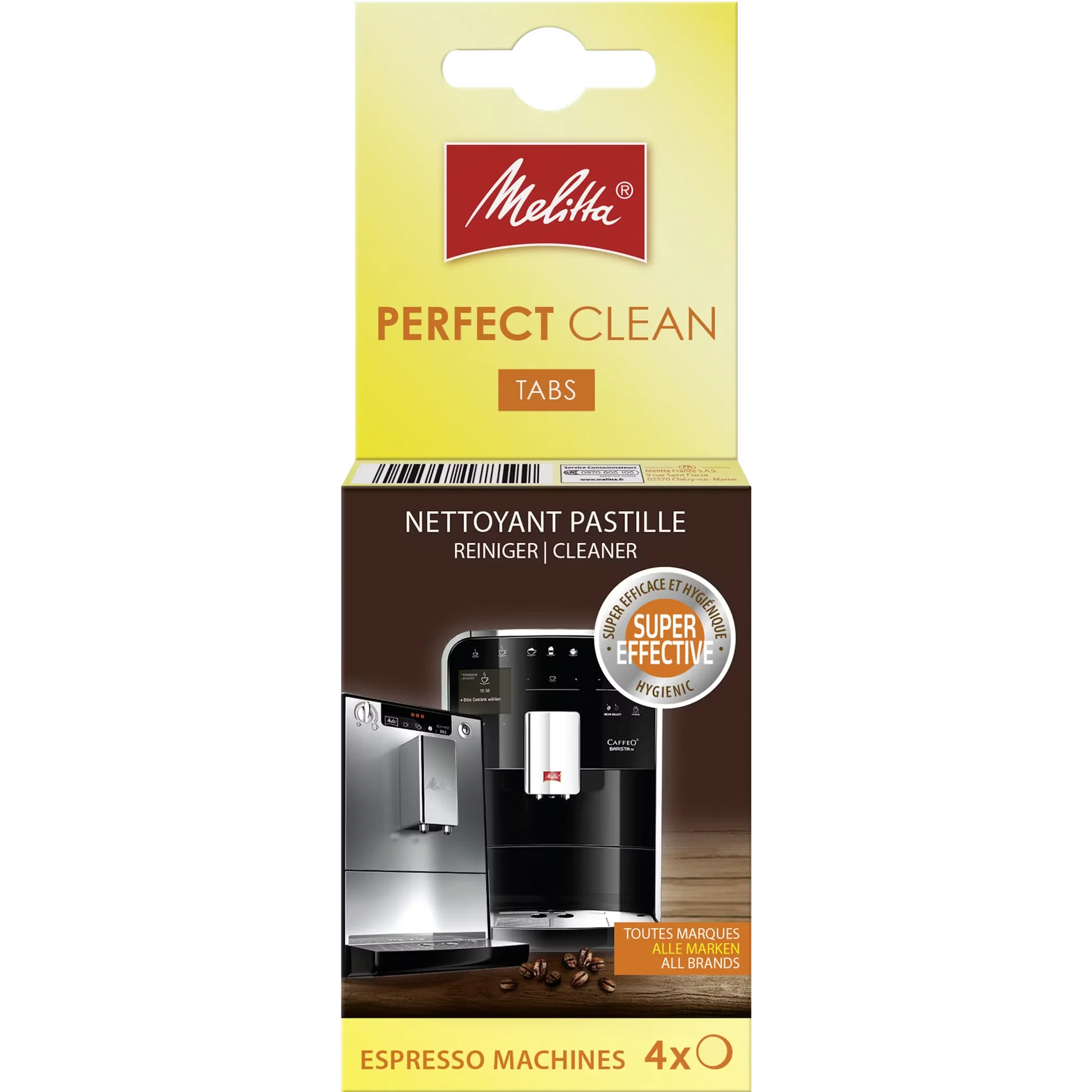 Accesorii si Piese Electrocasnice - Tablete curatare Melitta Perfect Clean espressor automat 4 tablete x 1.8 g igienizare camera infuzare