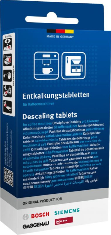 Accesorii Piese Espressoare Cafetiere - Tablete decalcifiere espressor Bosch Siemens 00311974, 3 x 36 g