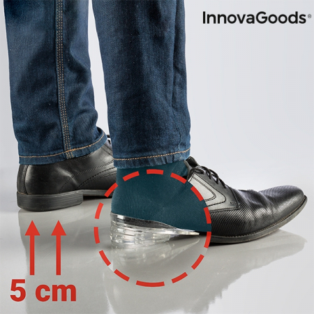 Talonete inaltatoare din silicon pentru calcai, 10 bucati, InnovaGoods [1]