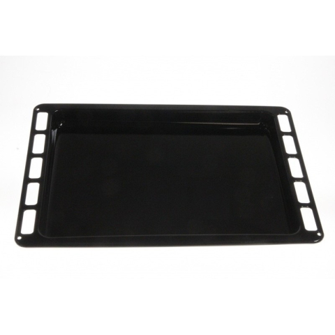 Accesorii Piese Cuptoare - Tava cuptor emailata Arctic Beko Grundig Arcelik 219300002 34.6 x 46.2 cm neagra