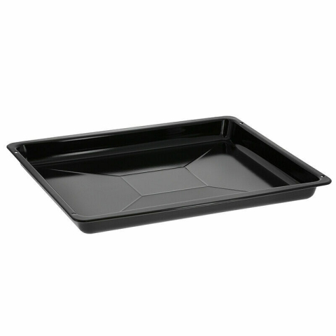 Accesorii Piese Cuptoare - Tava cuptor emailata Arctic Beko Grundig Arcelik 219440101 37.3 x 46.2 cm neagra