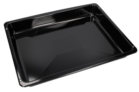 Accesorii Piese Cuptoare - Tava cuptor emailata Arctic Beko Grundig Arcelik 219440105 37.5 x 46 cm neagra