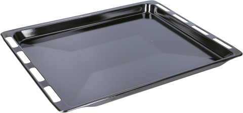 Accesorii Piese Cuptoare - Tava cuptor emailata Bosch Siemens 17008354 37.5 x 46.5 cm gri