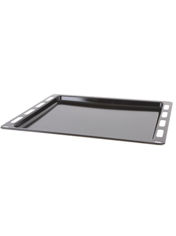 Accesorii Piese Cuptoare - Tava cuptor emailata Bosch Siemens Constructa 00666902 37 x 44.1 cm neagra