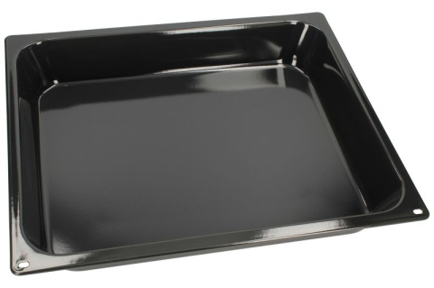 Accesorii Piese Cuptoare - Tava cuptor emailata Gorenje Hisense 565080 36 x 42.5 x 6.5 cm neagra