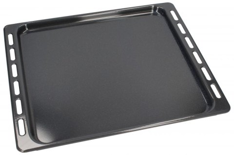 Accesorii Piese Cuptoare - Tava cuptor emailata Whirlpool Indesit 481010764531 38.7 x 44.7 cm gri