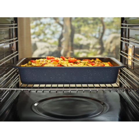 Tava medie pentru cuptor Easy2Clean Electrolux,  antiaderenta, 37.3 x 24.4 x 6.2 cm [5]