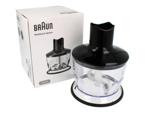 Tocator Braun MQ 30 MQ30BK 500 ml negru cu sistem EasyClick pentru blender vertical