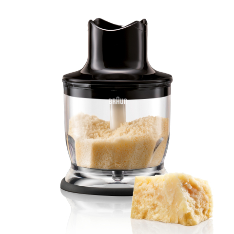 Tocator Braun MQ 20 MQ20BK 350 ml negru cu sistem EasyClick pentru blender vertical [3]