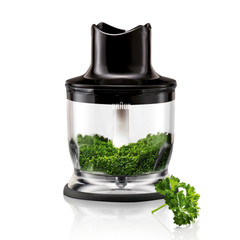 Tocator Braun MQ 20 MQ20BK 350 ml negru cu sistem EasyClick pentru blender vertical [2]