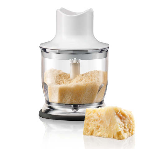 Tocator Braun MQ 20 MQ20WH 350 ml alb cu sistem EasyClick pentru blender vertical [3]