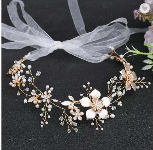 Tiara mireasa Flowers [3]