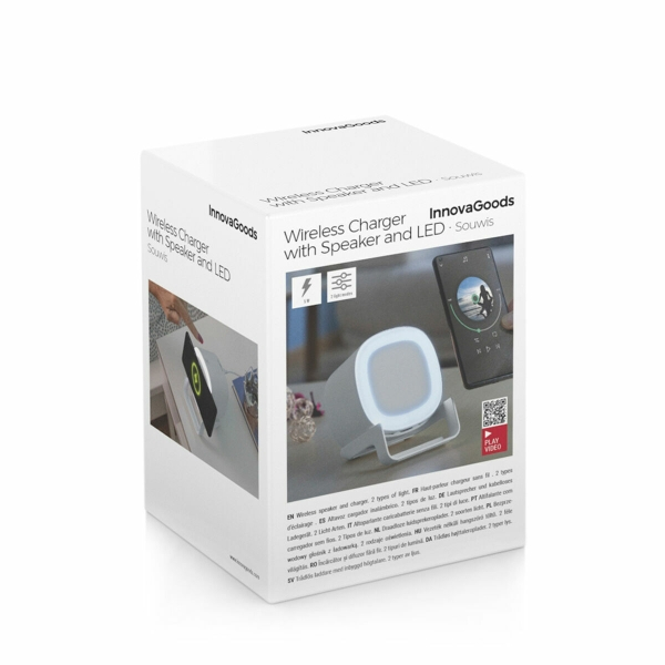 Boxa cu incarcare fara fir cu LED Souwis [2]