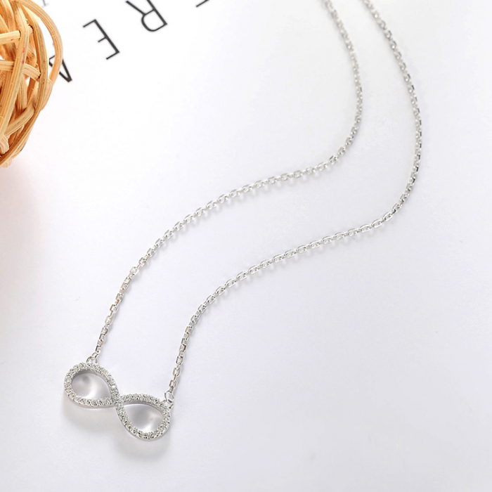 Colier argint rodiat Infinit [3]