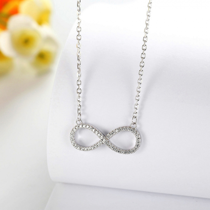 Colier argint rodiat Infinit [4]