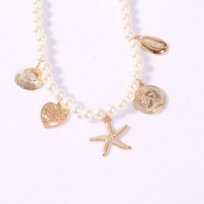 Colier perle multi charm [2]