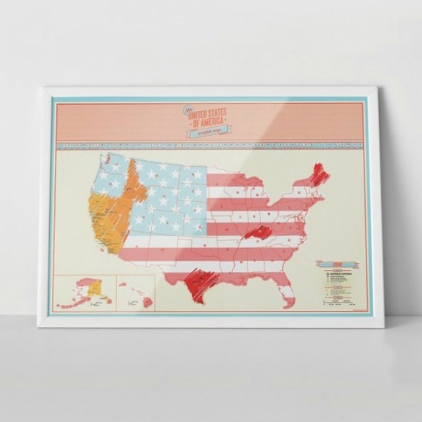 Harta de razuit - America [5]